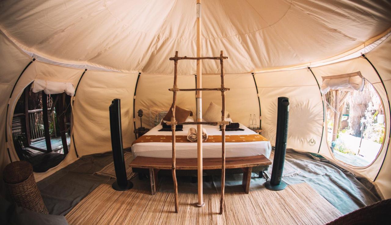 Uman Glamping & Cenote Tulum Otel Dış mekan fotoğraf