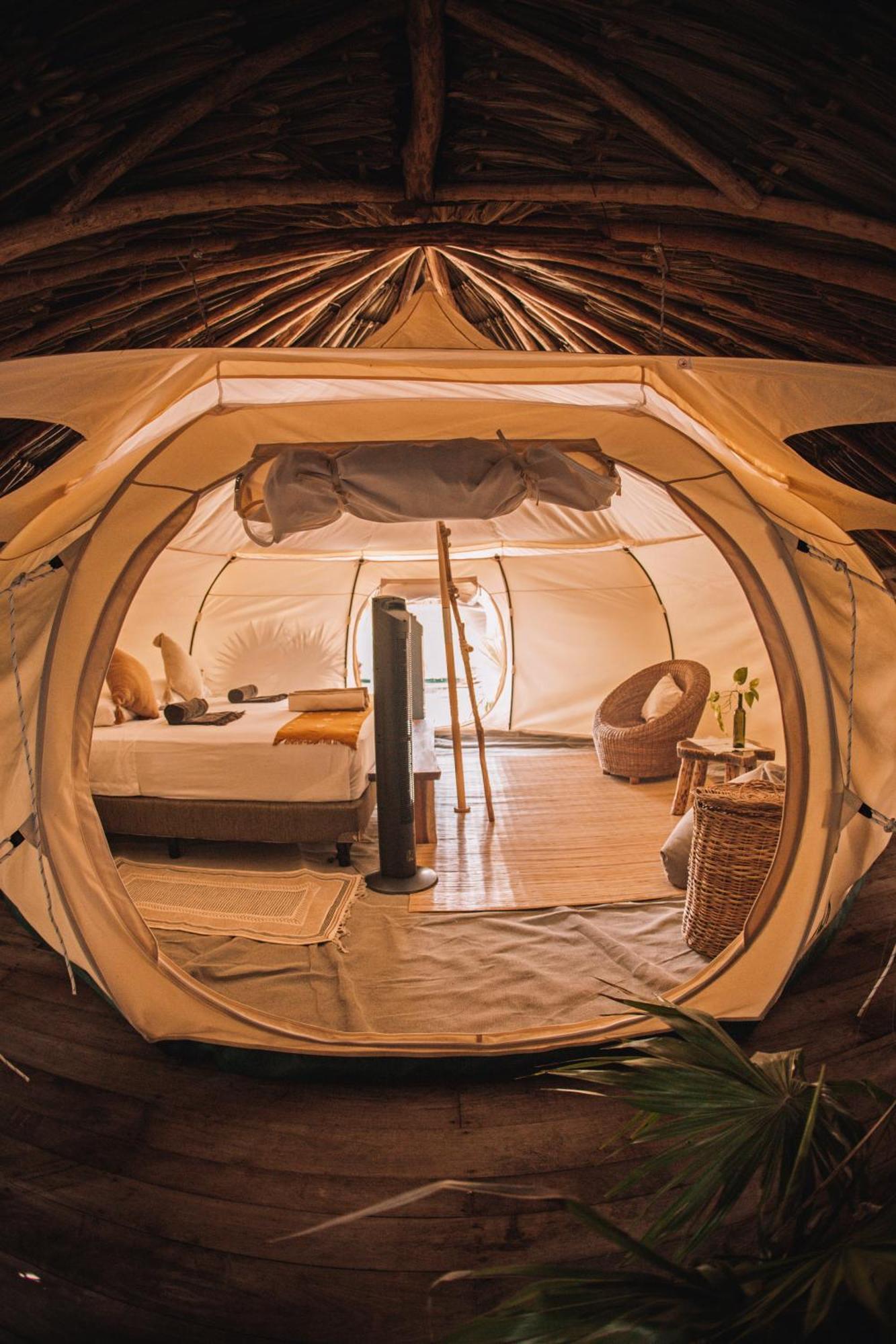 Uman Glamping & Cenote Tulum Otel Dış mekan fotoğraf